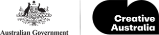 Creative Australia Logo Horizontal Black Small RGB - PNG